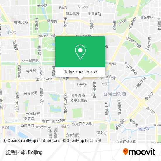 捷程国旅 map