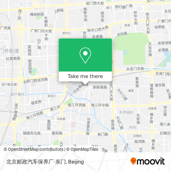 北京邮政汽车保养厂-东门 map