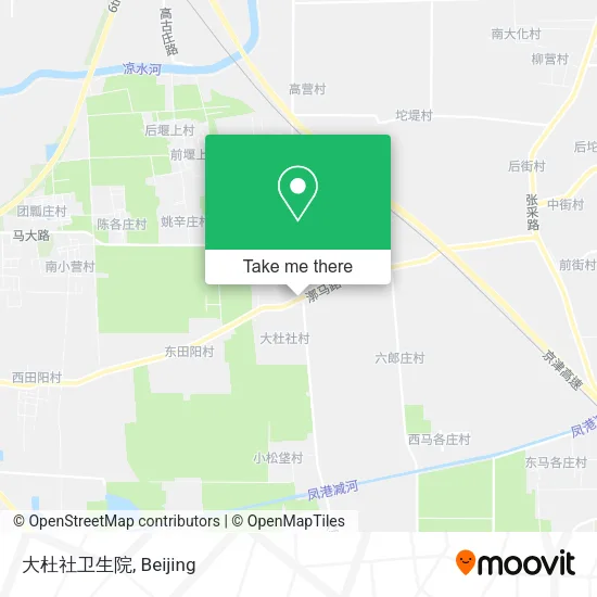 大杜社卫生院 map