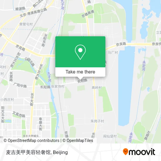 麦吉美甲美容轻奢馆 map