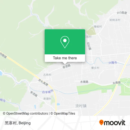 黑寨村 map