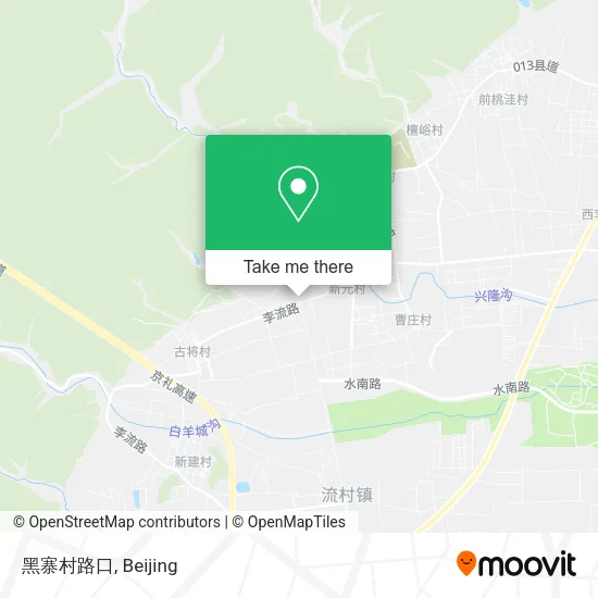 黑寨村路口 map