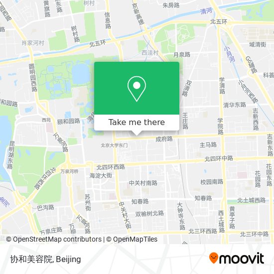 协和美容院 map