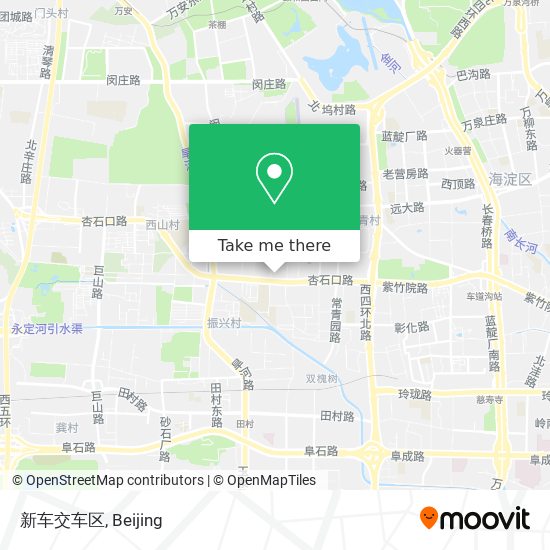 新车交车区 map