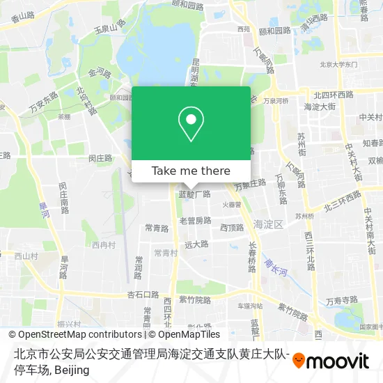 北京市公安局公安交通管理局海淀交通支队黄庄大队-停车场 map
