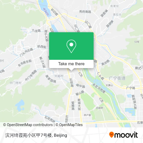 滨河绮霞苑小区甲7号楼 map