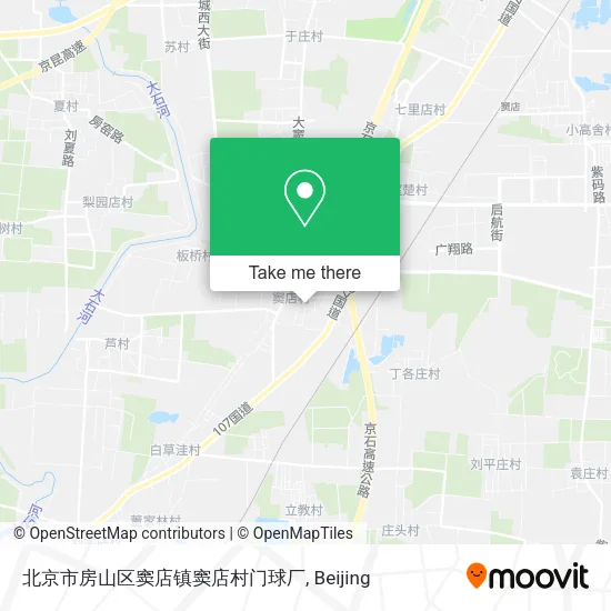 北京市房山区窦店镇窦店村门球厂 map