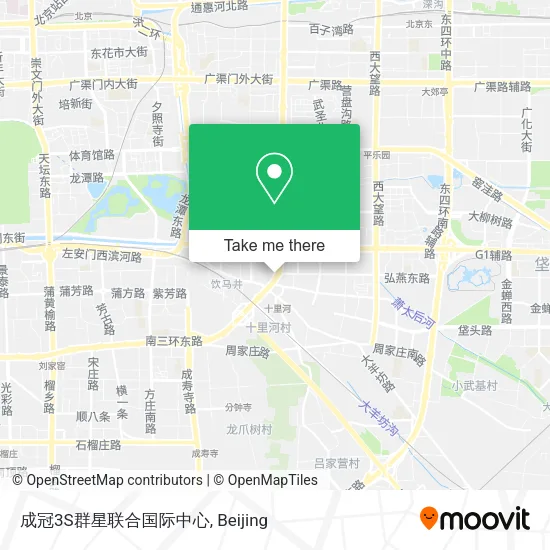 成冠3S群星联合国际中心 map