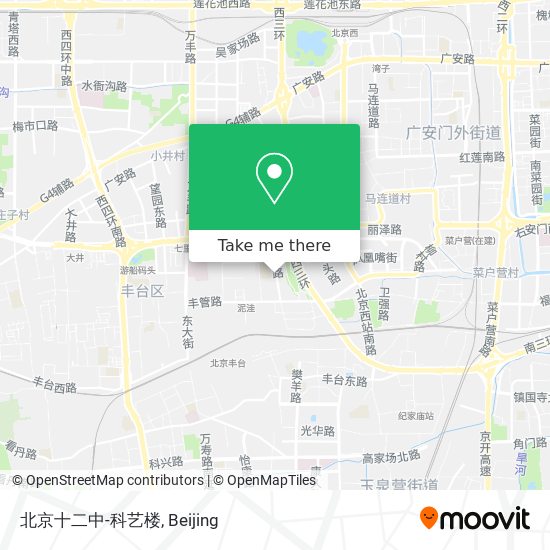 北京十二中-科艺楼 map