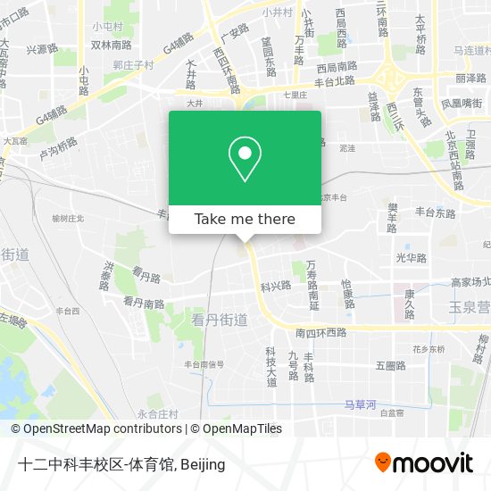 十二中科丰校区-体育馆 map