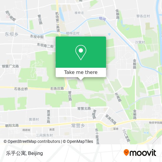 乐乎公寓 map