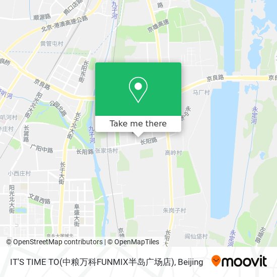 IT'S TIME TO(中粮万科FUNMIX半岛广场店) map