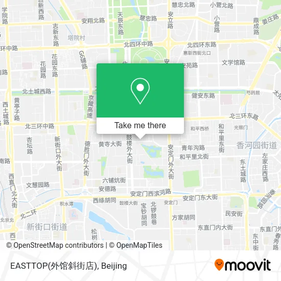 EASTTOP(外馆斜街店) map