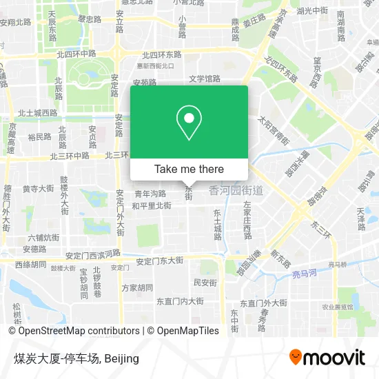 煤炭大厦-停车场 map