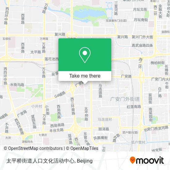 太平桥街道人口文化活动中心 map
