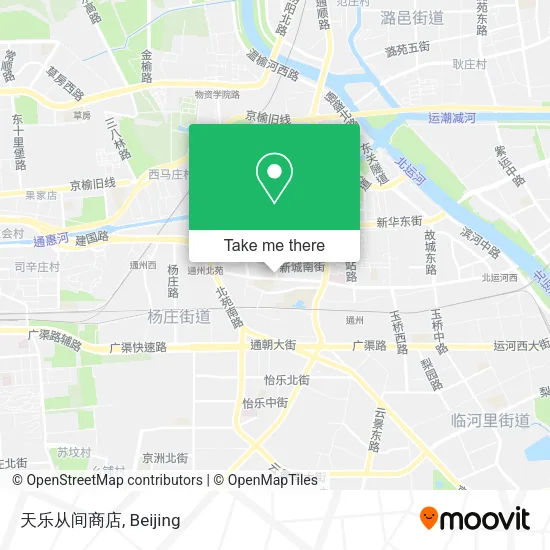 天乐从间商店 map