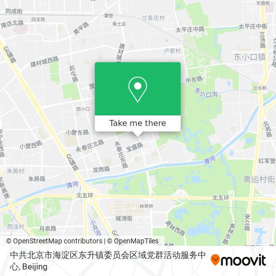 中共北京市海淀区东升镇委员会区域党群活动服务中心 map