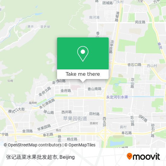 张记蔬菜水果批发超市 map