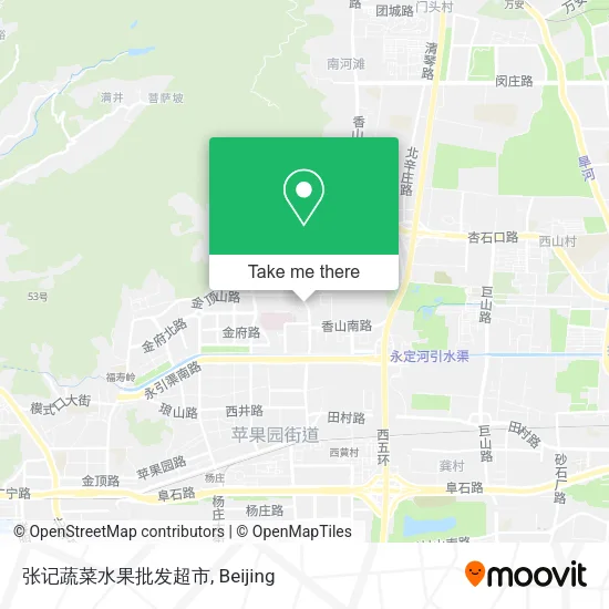 张记蔬菜水果批发超市 map