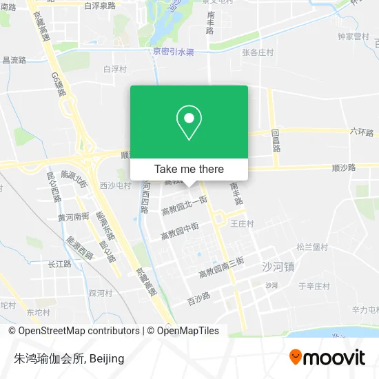 朱鸿瑜伽会所 map