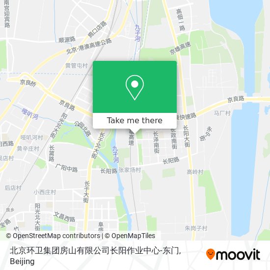 北京环卫集团房山有限公司长阳作业中心-东门 map