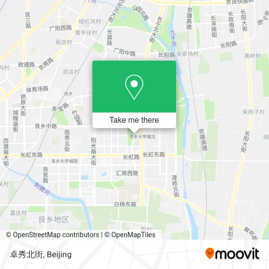卓秀北街 map