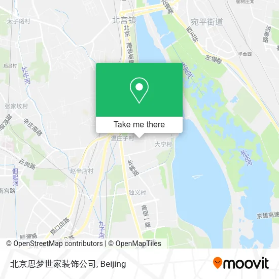 北京思梦世家装饰公司 map