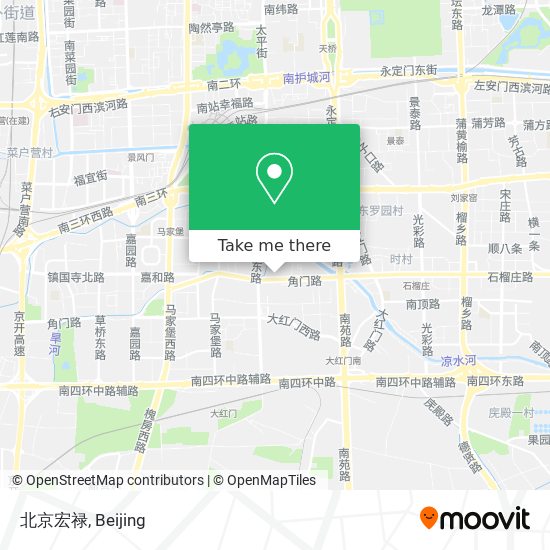 北京宏禄 map