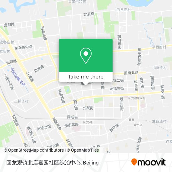 回龙观镇北店嘉园社区综治中心 map