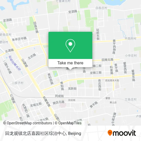 回龙观镇北店嘉园社区综治中心 map