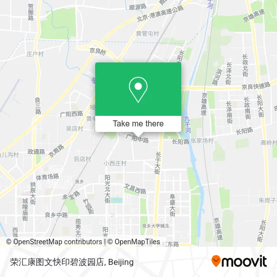 荣汇康图文快印碧波园店 map