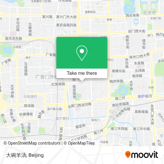 大碗羊汤 map