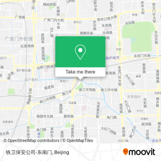 铁卫保安公司-东南门 map