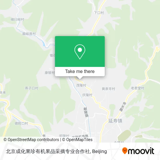 北京成化果珍有机果品采摘专业合作社 map