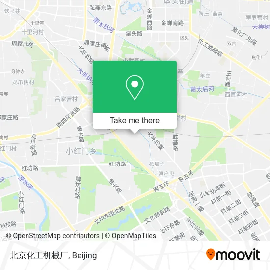 北京化工机械厂 map