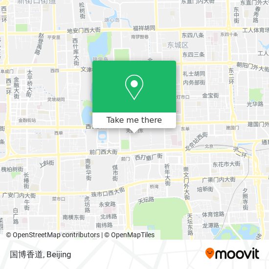 国博香道 map