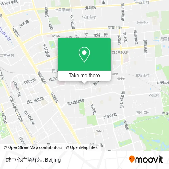 或中心广场驿站 map