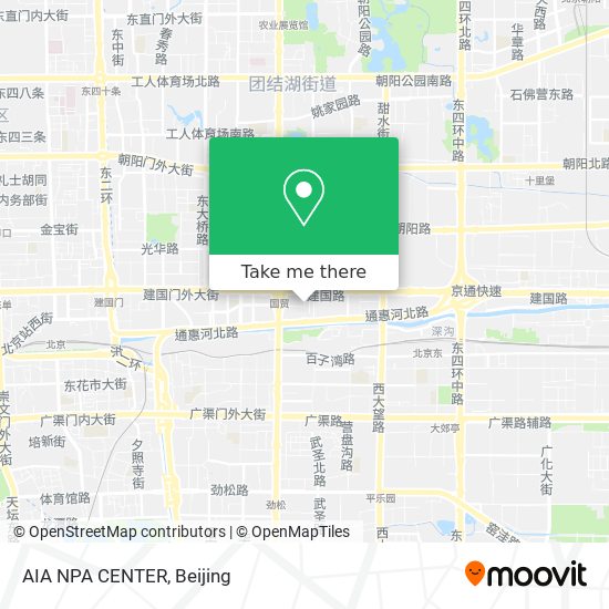 AIA NPA CENTER map