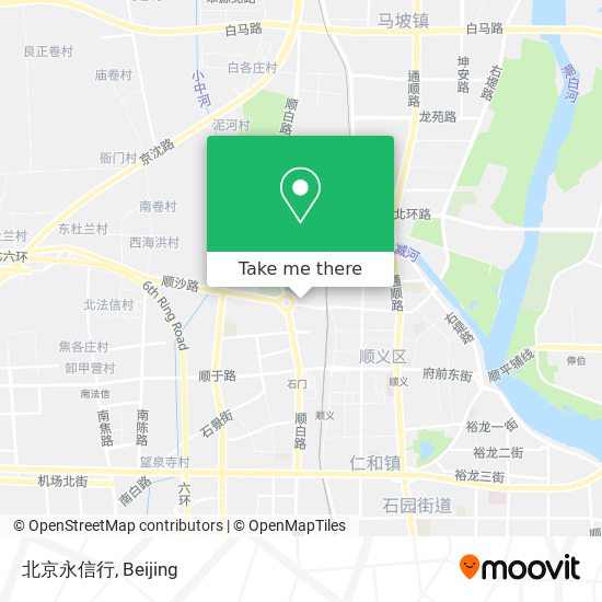 北京永信行 map