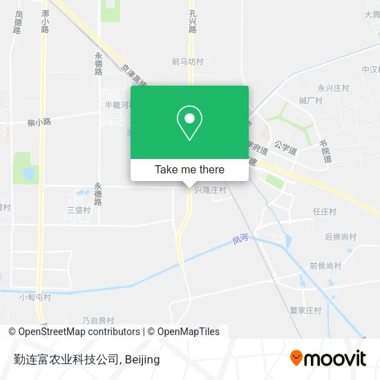 勤连富农业科技公司 map