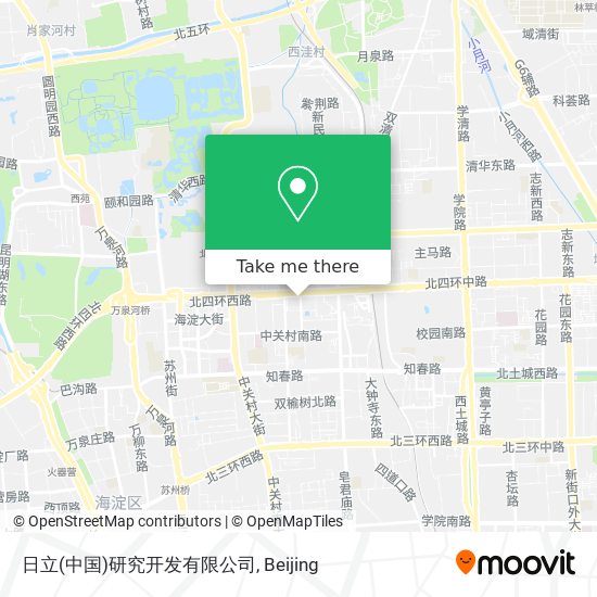 日立(中国)研究开发有限公司 map