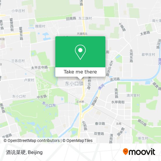 酒说菜硬 map