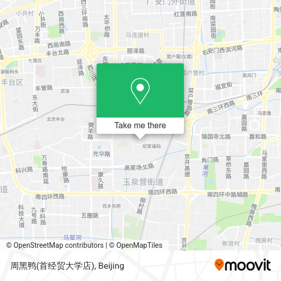 周黑鸭(首经贸大学店) map