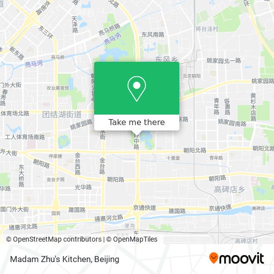 Madam Zhu's Kitchen map