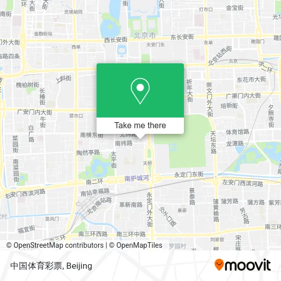 中国体育彩票 map