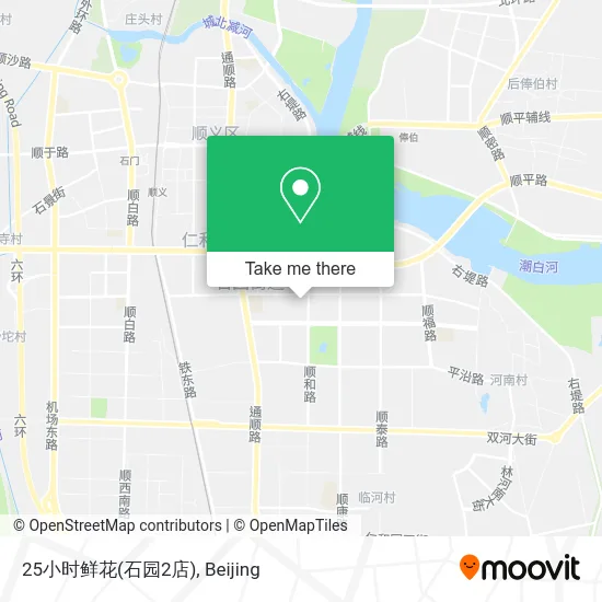 25小时鲜花(石园2店) map