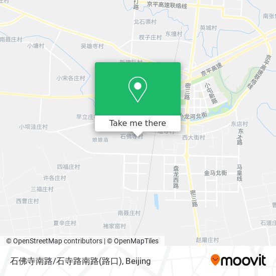 石佛寺南路/石寺路南路(路口) map