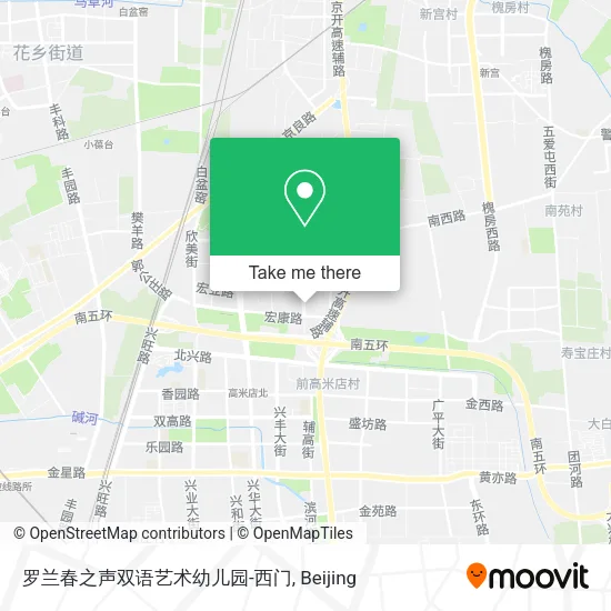 罗兰春之声双语艺术幼儿园-西门 map