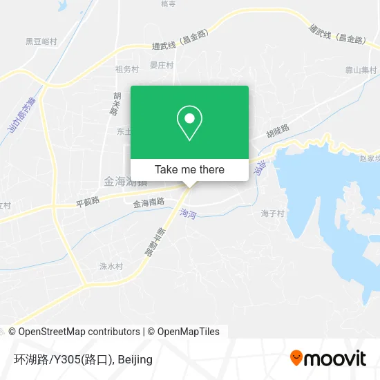 环湖路/Y305(路口) map
