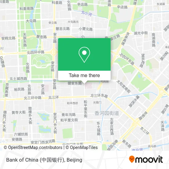 Bank of China (中国银行) map